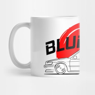 Racing Bluebird JDM Art Mug